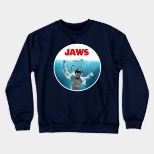 Jaws Crewneck Sweatshirts for Sale TeePublic